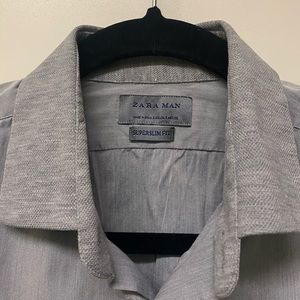 Mens Small Zara Slimfit button up